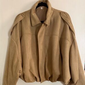 Zara Dupe - Faux Suede Jacket